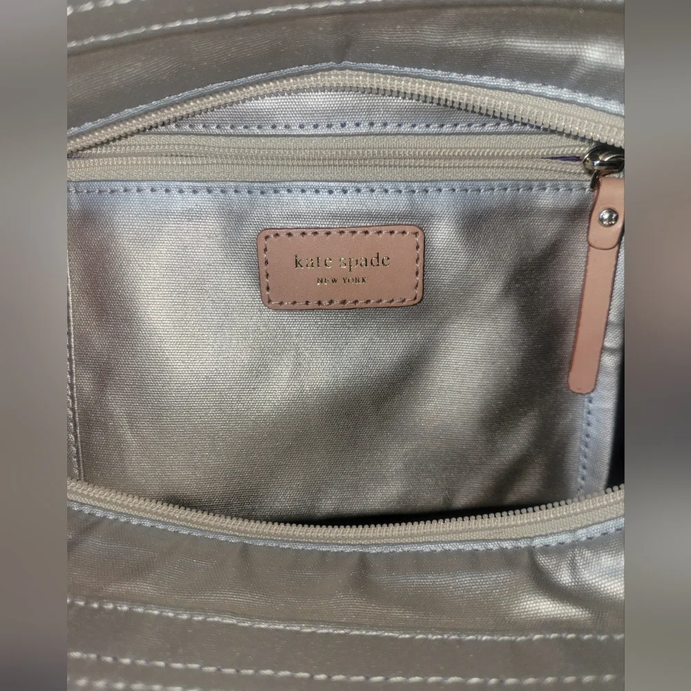 kate spade Purple Canvas Bag